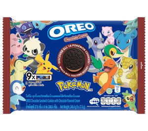 Oreo Pokemon Sandwich Cookie Multipack - Chocolate