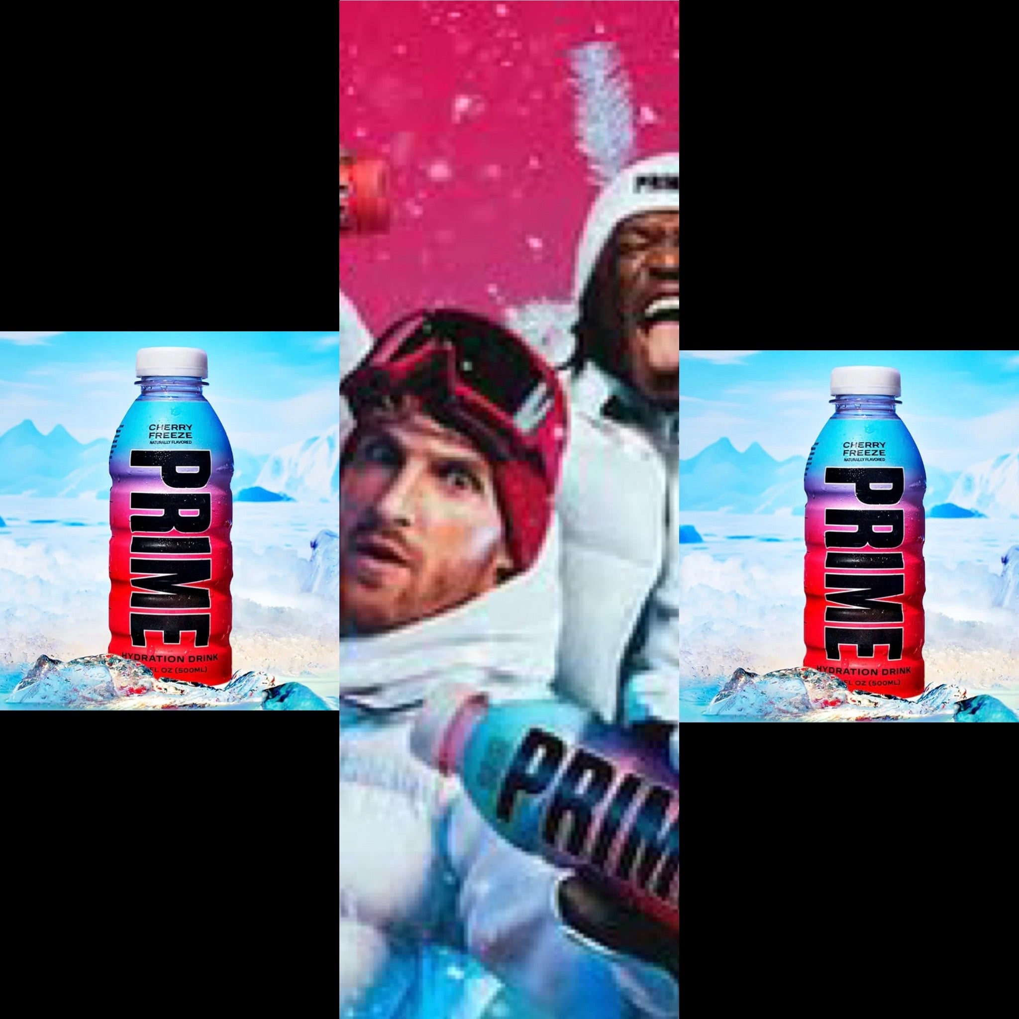 3 Pack Prime Cherry Freeze USA Edition