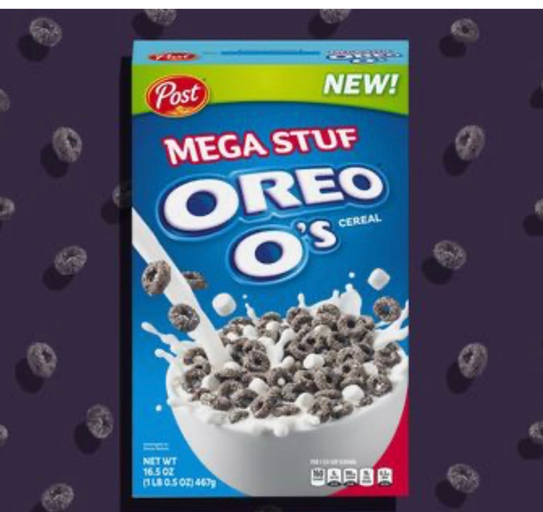 Mega Stuf Oreo o’s Cereal