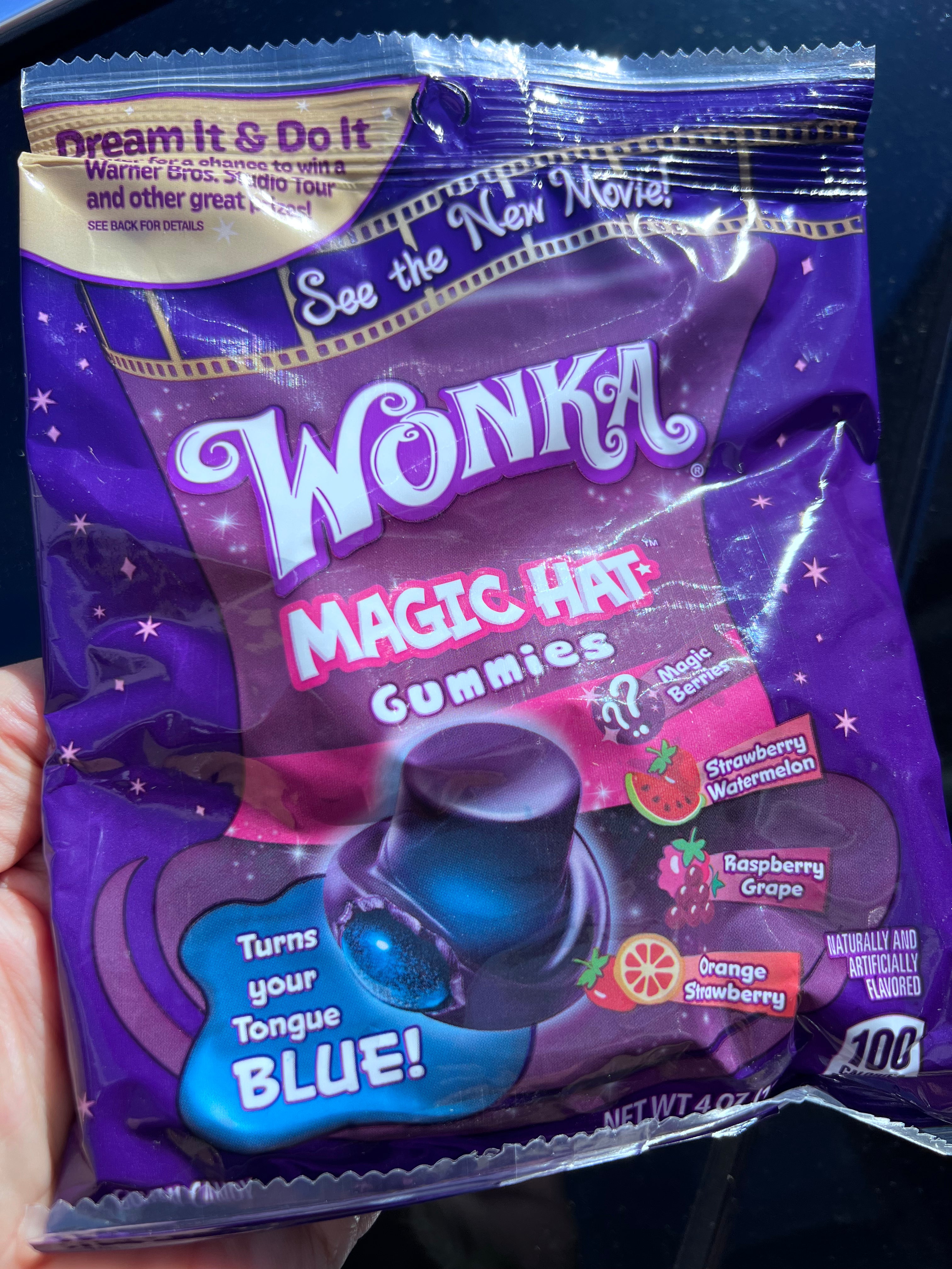 WONKA MAGIC HAT GUMMIES 100G