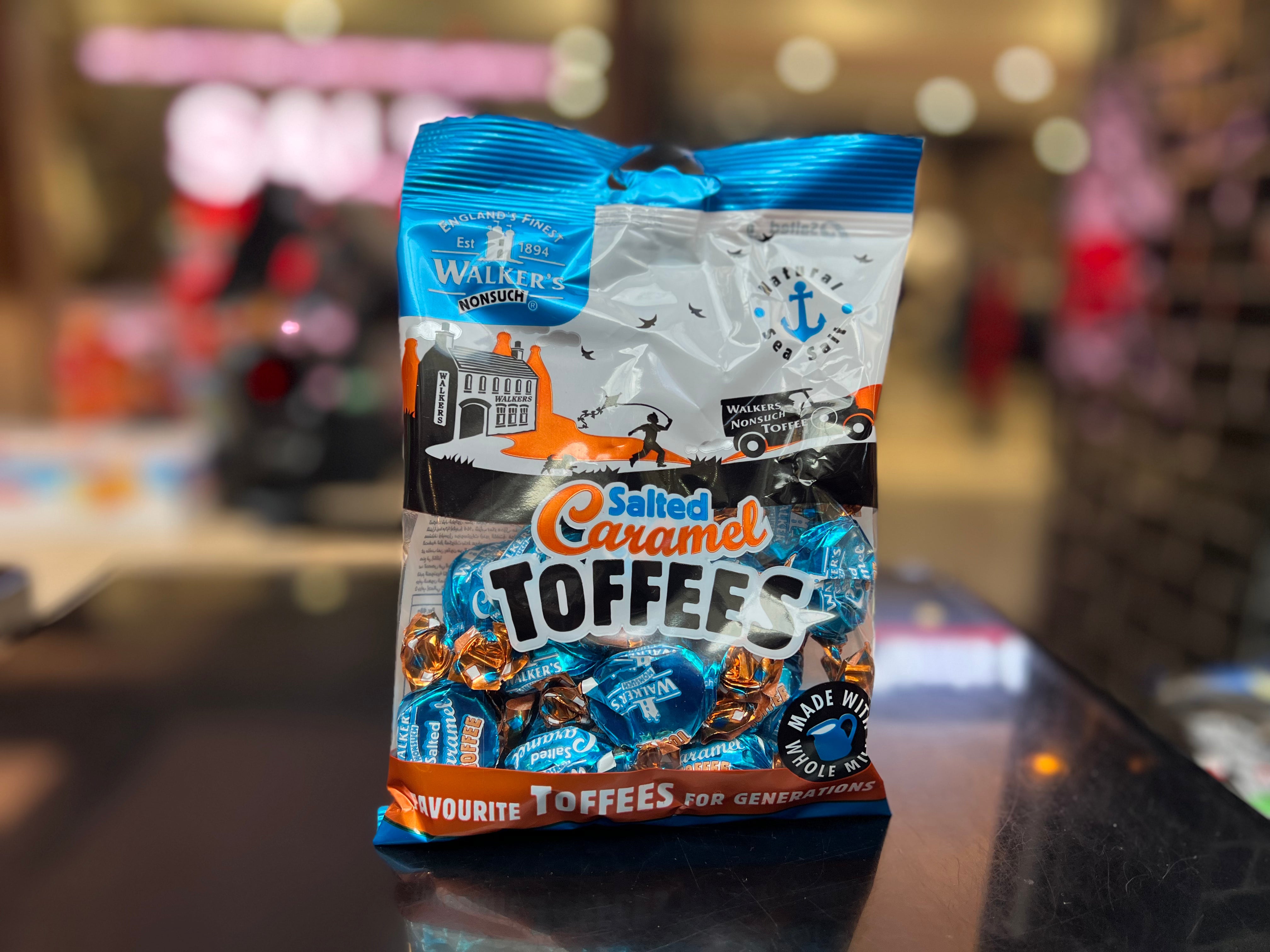 Walker’s Toffees Salted Caramel  150g