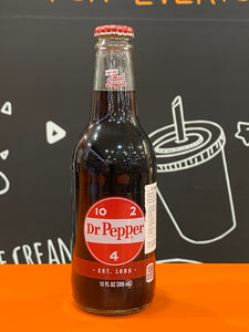 Dr Pepper Glass Bottle