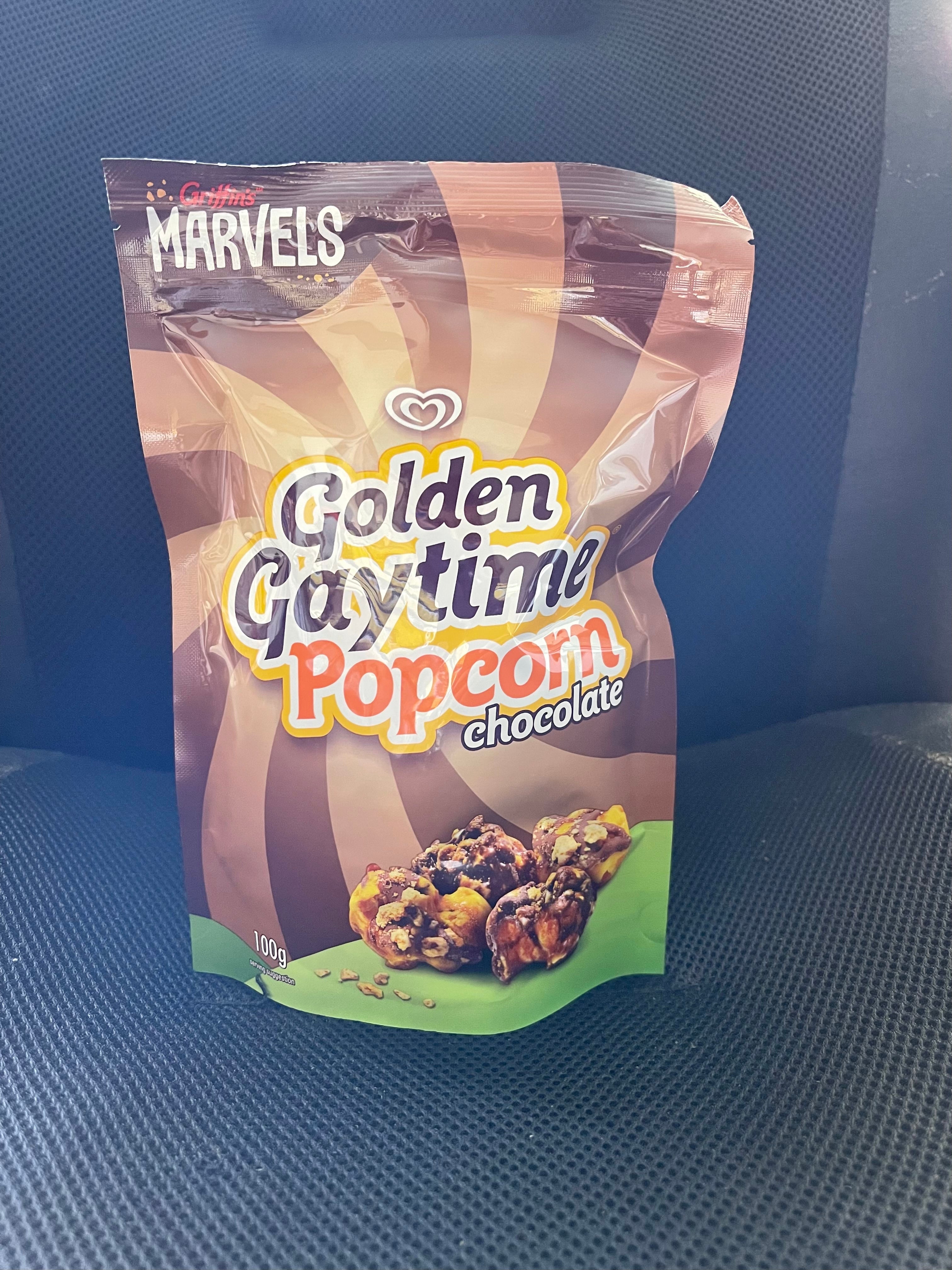 Marvels Golden Gaytime Popcorn Choc