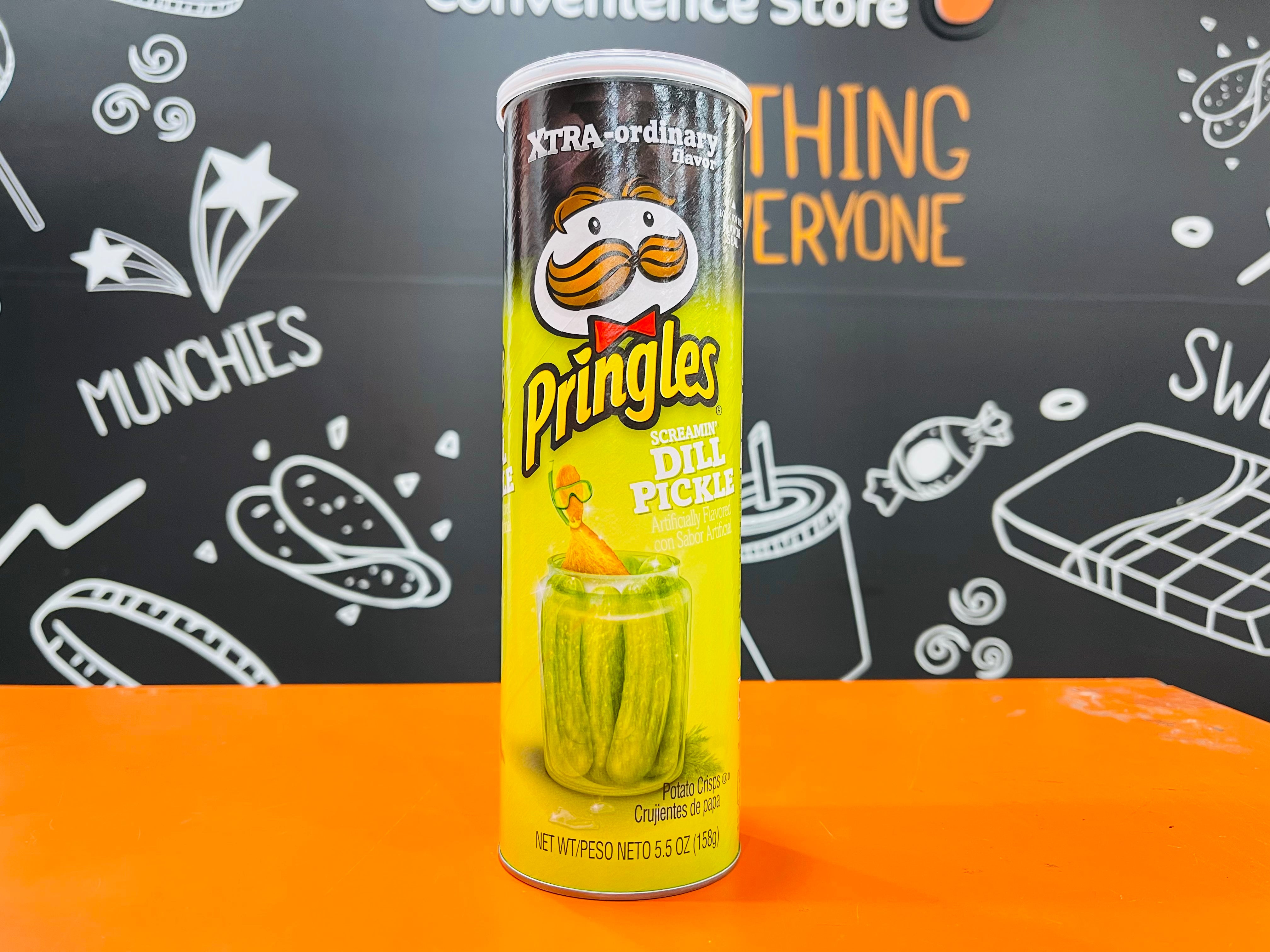 Pringles Screamin Dill Pickle 158g