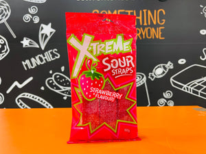 Xtreme Sour Straps Strawberry