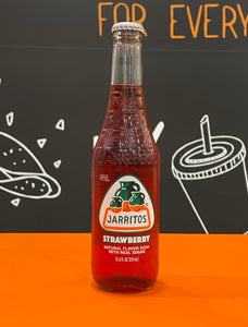 Jarritos Strawberry Glass