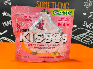 Hershey’s Kisses Straw Ice Cream
