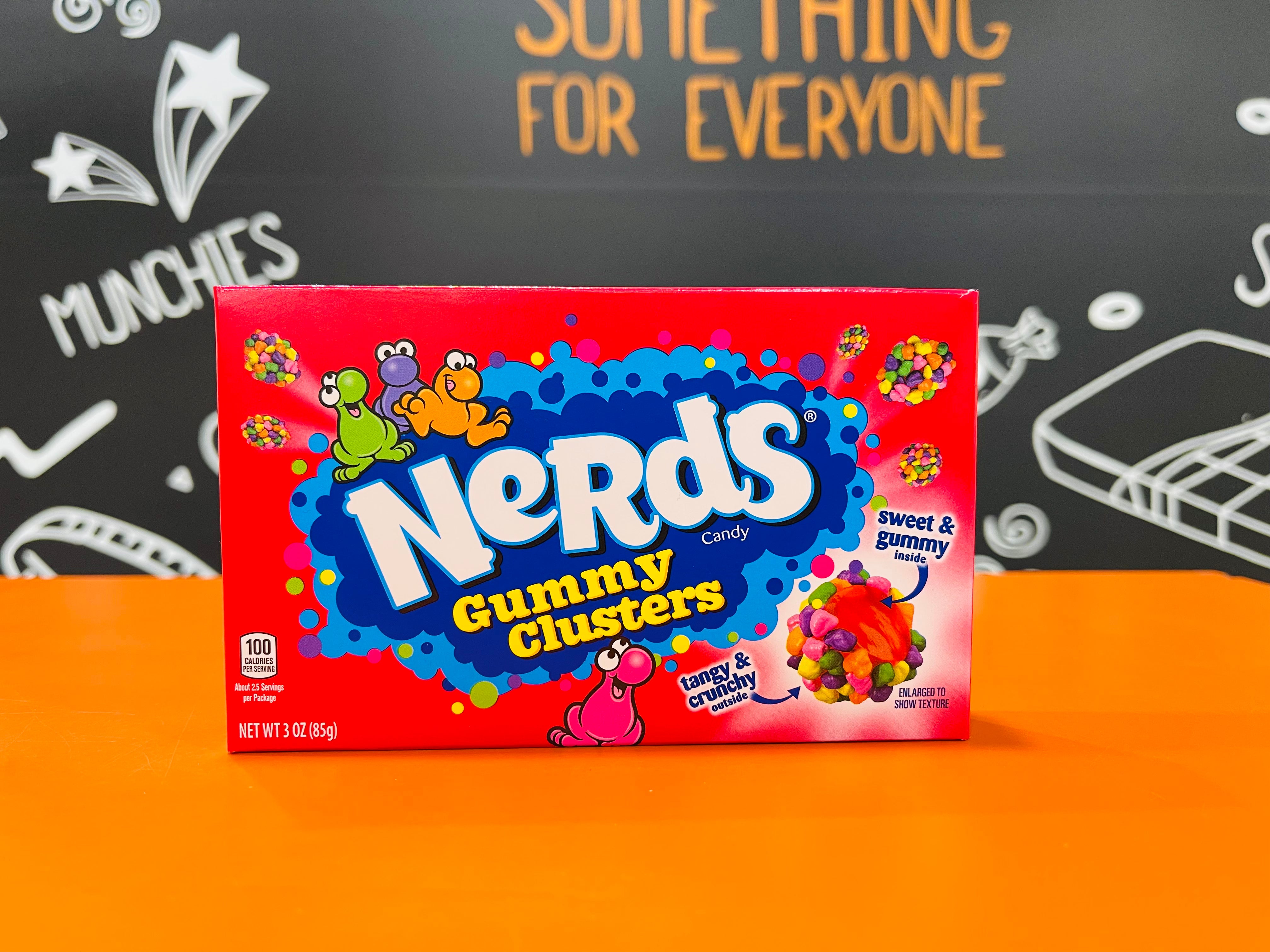 Nerds Gummy Clusters box