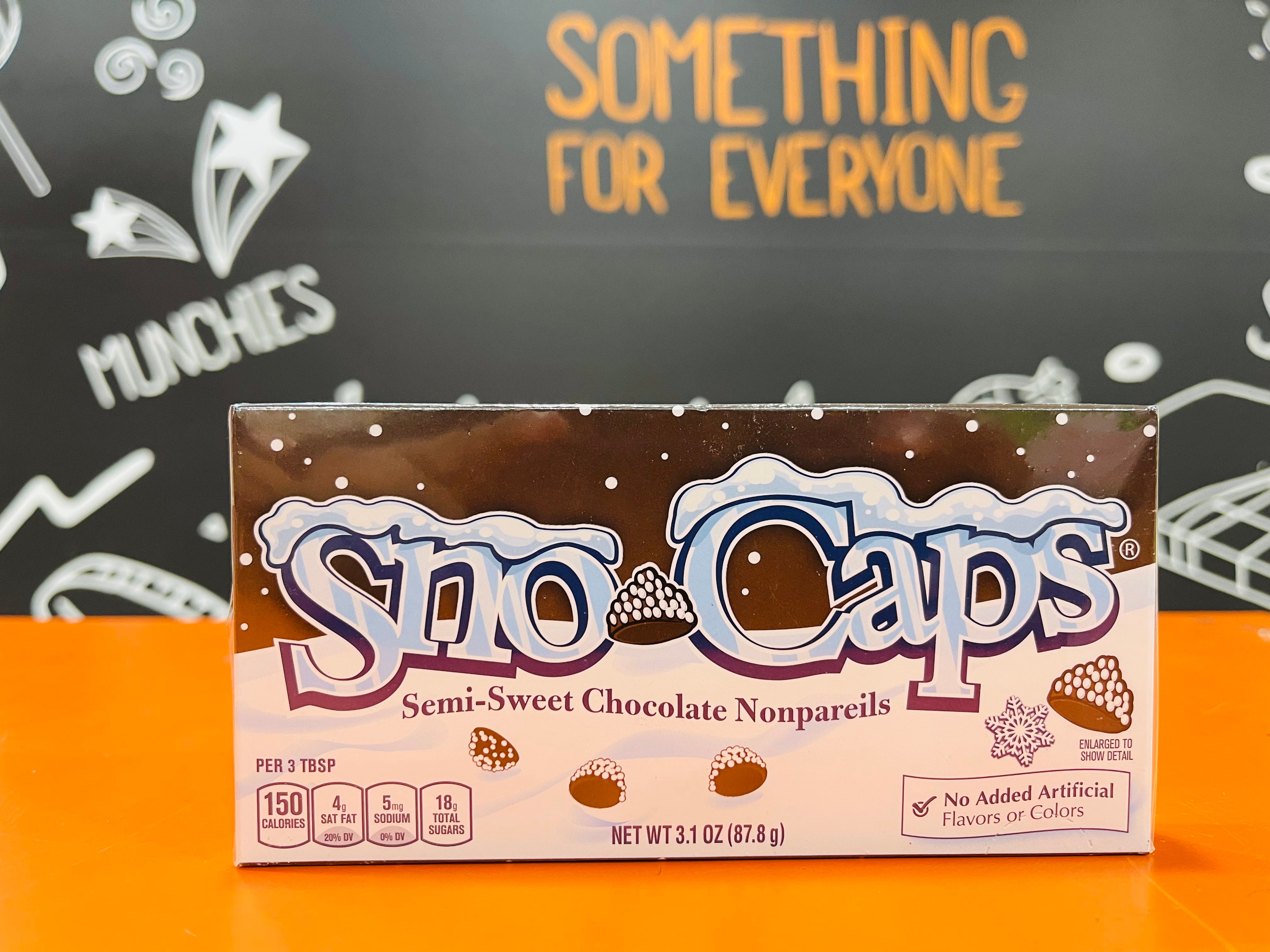 Snow Caps Semi Sweet Choc Nonpareils