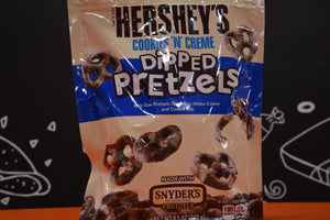 Hershey's CookiesNCreme Dipped Pretzels