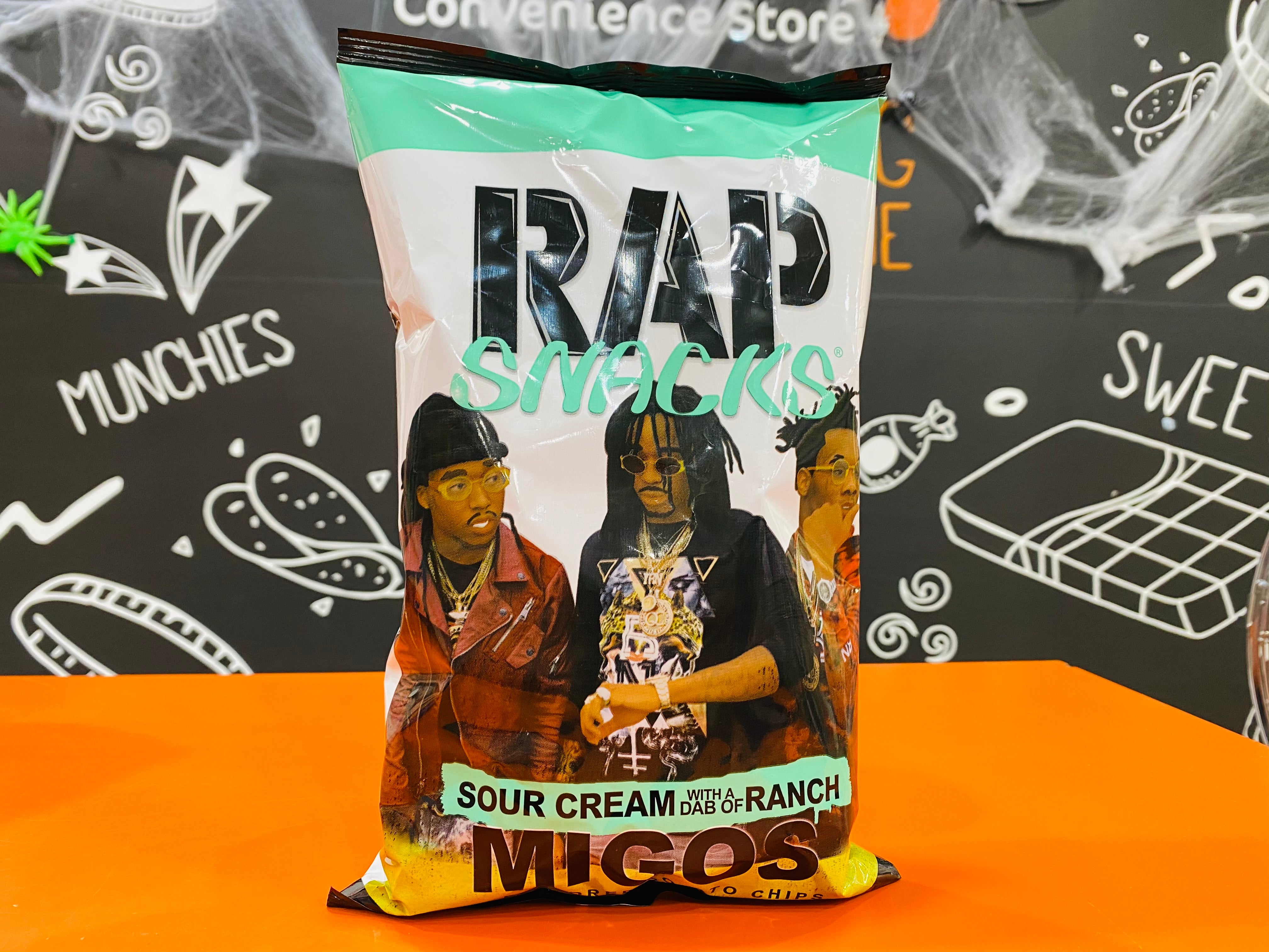 Rap Snacks Sour Cream and Ranch